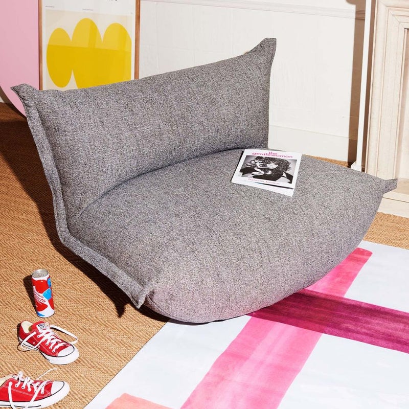 Fatboy Bonbaron Mingle, Comfort lounge seat, Water and dirt repellent, Suitable for indoor usage (Grid Stone) - Image 3